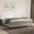 Cadru de pat box spring, gri deschis, 200x200 cm, catifea GartenMobel Dekor