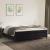 Cadru de pat box spring, negru, 200x200 cm, catifea GartenMobel Dekor