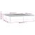 Cadru de pat box spring, negru, 200x200 cm, catifea GartenMobel Dekor