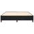 Cadru de pat box spring, negru, 200x200 cm, catifea GartenMobel Dekor