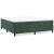 Cadru de pat box spring, verde închis, 200x200 cm, catifea GartenMobel Dekor