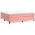 Cadru de pat box spring, roz, 200x200 cm, catifea GartenMobel Dekor