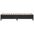 Cadru de pat box spring, negru, 90x190 cm, catifea GartenMobel Dekor