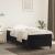 Cadru de pat box spring, negru, 90x190 cm, catifea GartenMobel Dekor