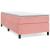 Cadru de pat box spring, roz, 90x200 cm, catifea GartenMobel Dekor