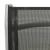 Scaune grădină rabatabile, 2 buc, argintiu, textilenă&aluminiu GartenMobel Dekor