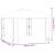 Pavilion cu acoperiș dublu, gri taupe, 3 x 3 x 2,7 m, 180 g/m² GartenMobel Dekor