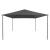 Pavilion, antracit, 4x4x3 m, 180 g/m² GartenMobel Dekor