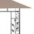 Pavilion cu plasă anti-țânțari, gri taupe, 4x3x2,73 m, 180 g/m² GartenMobel Dekor