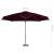 Umbrelă suspendată cu stâlp din aluminiu, roșu, 300 cm GartenMobel Dekor