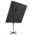 Umbrelă suspendată cu înveliș dublu, antracit, 250x250 cm GartenMobel Dekor