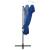 Umbrelă suspendată cu înveliș dublu, albastru azuriu 250x250 cm GartenMobel Dekor