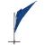 Umbrelă suspendată cu înveliș dublu, albastru azuriu 250x250 cm GartenMobel Dekor