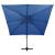 Umbrelă suspendată cu înveliș dublu, albastru azuriu, 300x300cm GartenMobel Dekor
