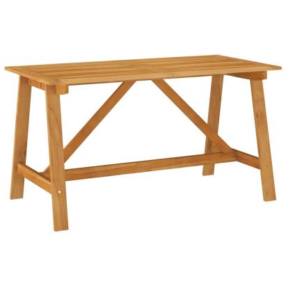 Masă de grădină, 140 x 70 x 73,5 cm, lemn masiv de acacia GartenMobel Dekor