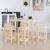 Set mobilier de bar, 7 piese, lemn masiv de pin GartenMobel Dekor