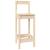 Set mobilier de bar, 7 piese, lemn masiv de pin GartenMobel Dekor