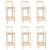Set mobilier de bar, 7 piese, lemn masiv de pin GartenMobel Dekor