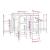 Set mobilier de bar, 7 piese, lemn masiv de pin GartenMobel Dekor