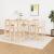 Set mobilier de bar, 7 piese, lemn masiv de pin GartenMobel Dekor