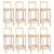 Set mobilier de bar, 9 piese, lemn masiv de pin GartenMobel Dekor