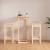 Set mobilier de bar, 3 piese, lemn masiv de pin GartenMobel Dekor
