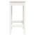 Set mobilier de bar, 3 piese, alb, lemn masiv de pin GartenMobel Dekor