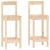 Set mobilier de bar, 3 piese, lemn masiv de pin GartenMobel Dekor