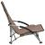 Scaune de plajă pliante, 2 buc., gri taupe, material textil GartenMobel Dekor