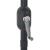 Umbrelă balcon tijă aluminiu cărămiziu 270x144x222cm semirotund GartenMobel Dekor