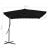 Umbrelă de exterior cu stâlp din oțel, negru, 250x250x230 cm GartenMobel Dekor