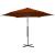 Umbrelă de exterior cu stâlp din oțel, teracota, 300x230 cm GartenMobel Dekor