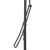 Umbrelă de exterior cu stâlp din oțel, negru, 300x230 cm GartenMobel Dekor