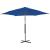 Umbrelă de exterior cu stâlp din oțel, albastru, 300 x 230 cm GartenMobel Dekor