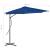Umbrelă de exterior cu stâlp din oțel, albastru, 300 x 230 cm GartenMobel Dekor