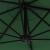 Umbrelă soare LED montaj pe perete stâlp metal verde 300 cm GartenMobel Dekor