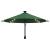 Umbrelă soare LED montaj pe perete stâlp metal verde 300 cm GartenMobel Dekor