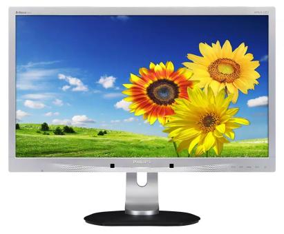 Monitor Second Hand PHILIPS 240P4Q, 24 Inch LCD Full HD​, Display Port, VGA, DVI, USB 2.0 NewTechnology Media