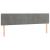 Pat box spring cu saltea, gri deschis, 160x200 cm, catifea GartenMobel Dekor