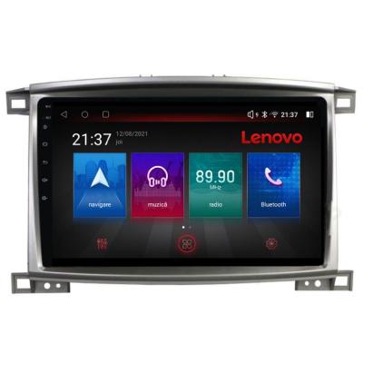 Navigatie dedicata Toyota Land Cruiser L100 2002-2008 E-L100 Octa Core cu Android Radio Bluetooth Internet GPS WIFI DSP 4+64GB 4G CarStore Technology