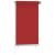 Jaluzea tip rulou de exterior, roşu, 80x140 cm, HDPE GartenMobel Dekor