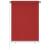 Jaluzea tip rulou de exterior, 100x140 cm, roșu, HDPE GartenMobel Dekor