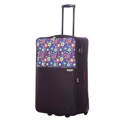 Troler Neo Negru Cu Print 74X45X26 Cm 1177 ComfortTravel Luggage