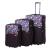 Ella Icon Troler Neo Negru Cu Print 54X35X17 Cm 1179 ComfortTravel Luggage