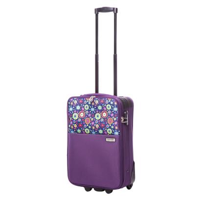 Ella Icon Troler Neo Mov Cu Print 54X35X17 Cm 1251 ComfortTravel Luggage