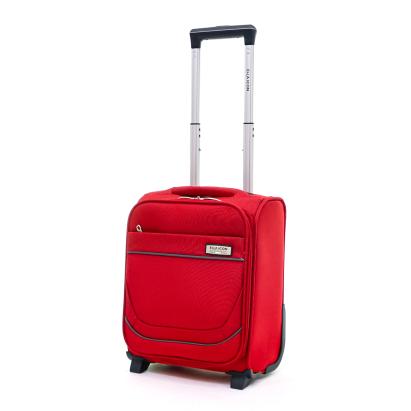 Troler Petra Textil Rosu 40X30x20 cm ComfortTravel Luggage