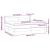 Pat box spring cu saltea, alb, 200x200 cm, piele ecologică GartenMobel Dekor