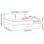 Pat box spring cu saltea, gri deschis, 160x200 cm, catifea GartenMobel Dekor