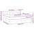 Pat box spring cu saltea, negru, 200x200 cm, catifea GartenMobel Dekor