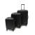 LAMONZA Troler CIVIC NEGRU 68X45X25 CM   ProVoyage Vacation